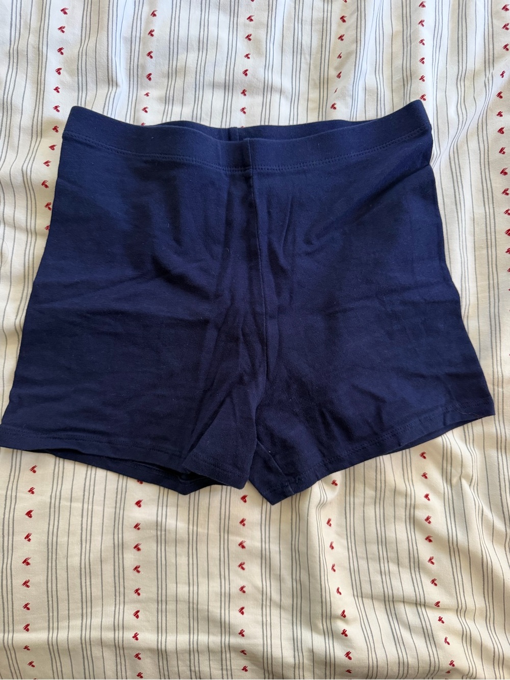 Forever 21 Dark Blue High-Rise Shorts